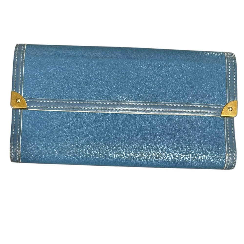 Louis Vuitton Suhali Porte-Trésor International wallet w/ COA & Unbranded Chain